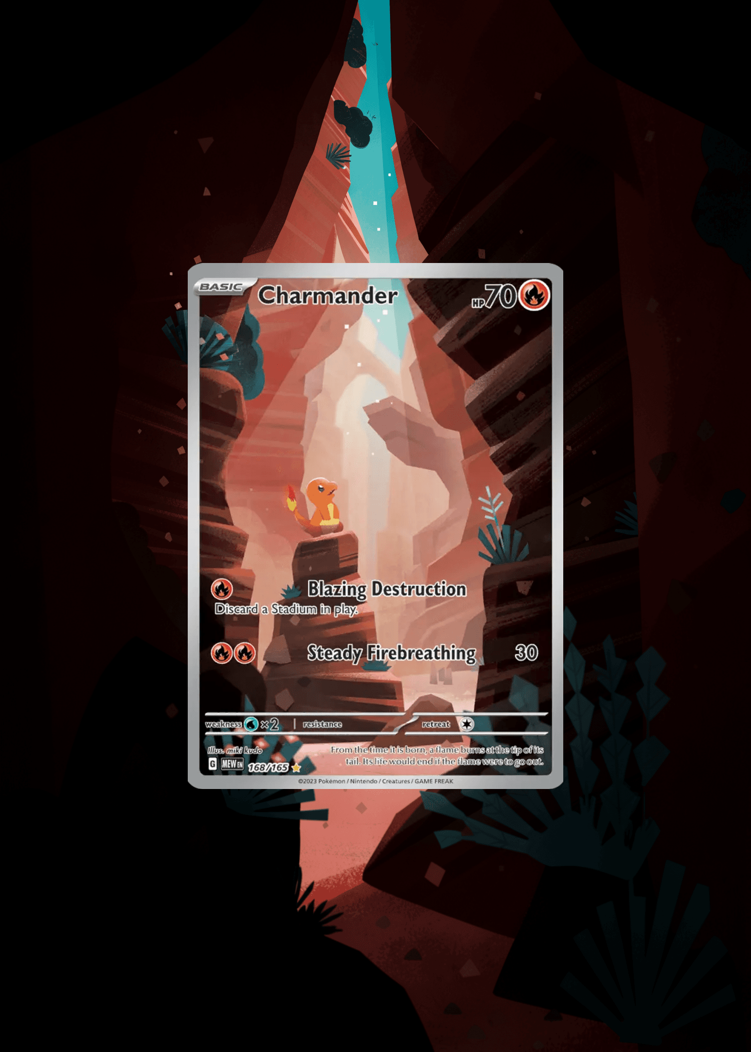 Generated card artwork
